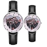 💖 **Este precio ya incluye el impuesto sobre el producto. Si necesita emitir una factura, comuníquese con Amazon usted mismo.** Este reloj es producto personalizado, en la esfera puede fabricar las images de querir, sólo producimos el úníco reloj para usted. Pega con varios estilos de ropa.