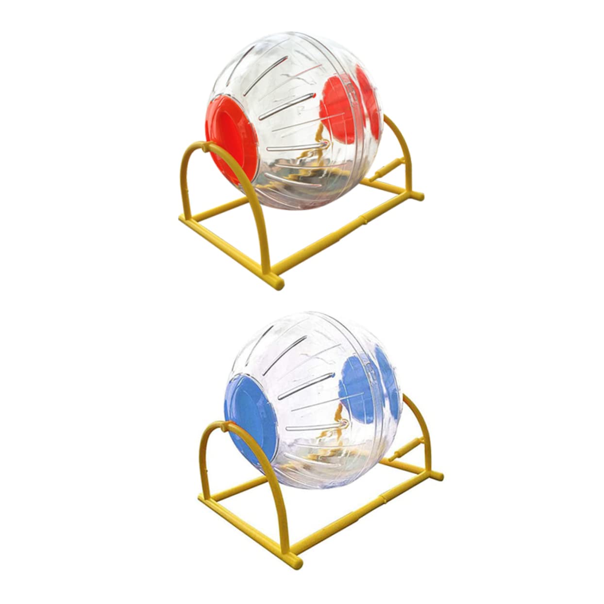 2stücke Hamster Spielzeug Stützrahmen Laufball Für Kleine Haustiere rutschfeste Oberfläche Für Hamster Zwerghamster Und Andere Kleine Nager