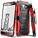Galaxy S7 Case, Evocel [New Generation Series] Belt Clip Holster, Kickstand, & Dual Layer for Samsung Galaxy S7 (SM-G930), Red (EVO-SAMS7-XX03)