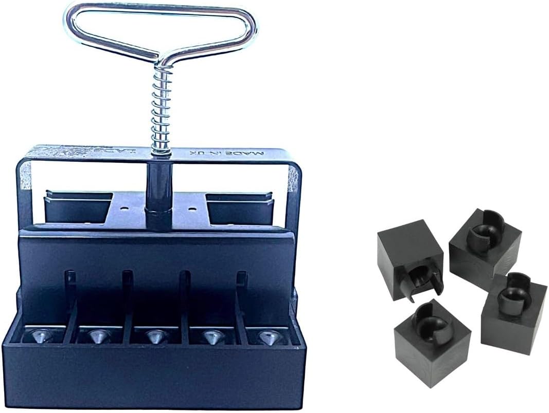 Authentic Ladbrooke 2-Pc Set, Micro 20 with Cubic Inserts, England