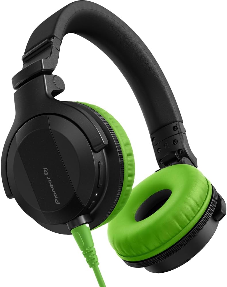 Pioneer DJ HC-CP08-G - CUE1 Series Ear Pad and Cord (Green)