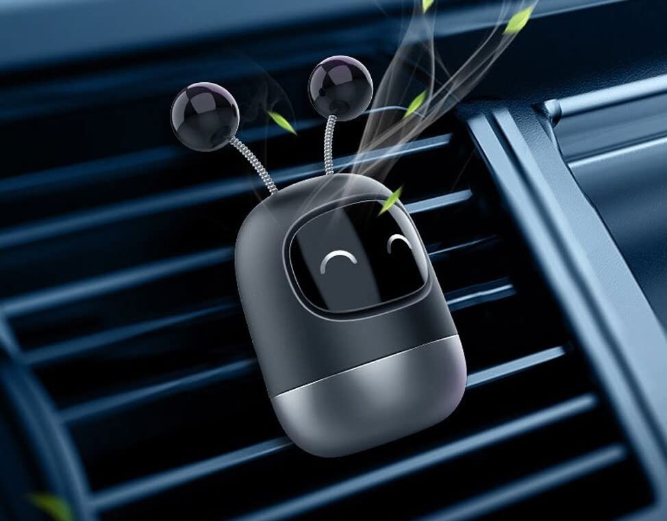Seadra Robot Car Vent Cute Car Freshener Air Freshener with Swing Tentacle, Robot Air Freshener, Cute Vent Clips Faint Fragrance, Cute Car Freshener Vent Air Fresheners For Vehicles