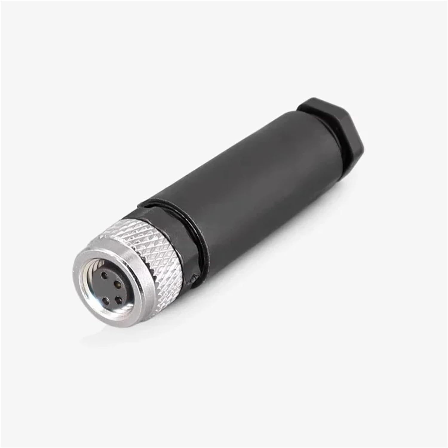 5/20Pcs M8 3/4/5/6/8 Pin Sensor Connector Screw Male Female Threaded Coupling Straight Adapter(M8-Female 3Pin,5 PCS)