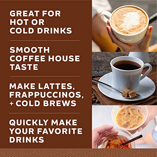 Coffee Snax Cold Brew Coffee Concentrate, Made With Arabica Coffee, Great For Iced Coffee, Cold Brew, Lattes And More, Sugar Free Keto Coffee, Bulk 96 Servings Bottle #TOP4