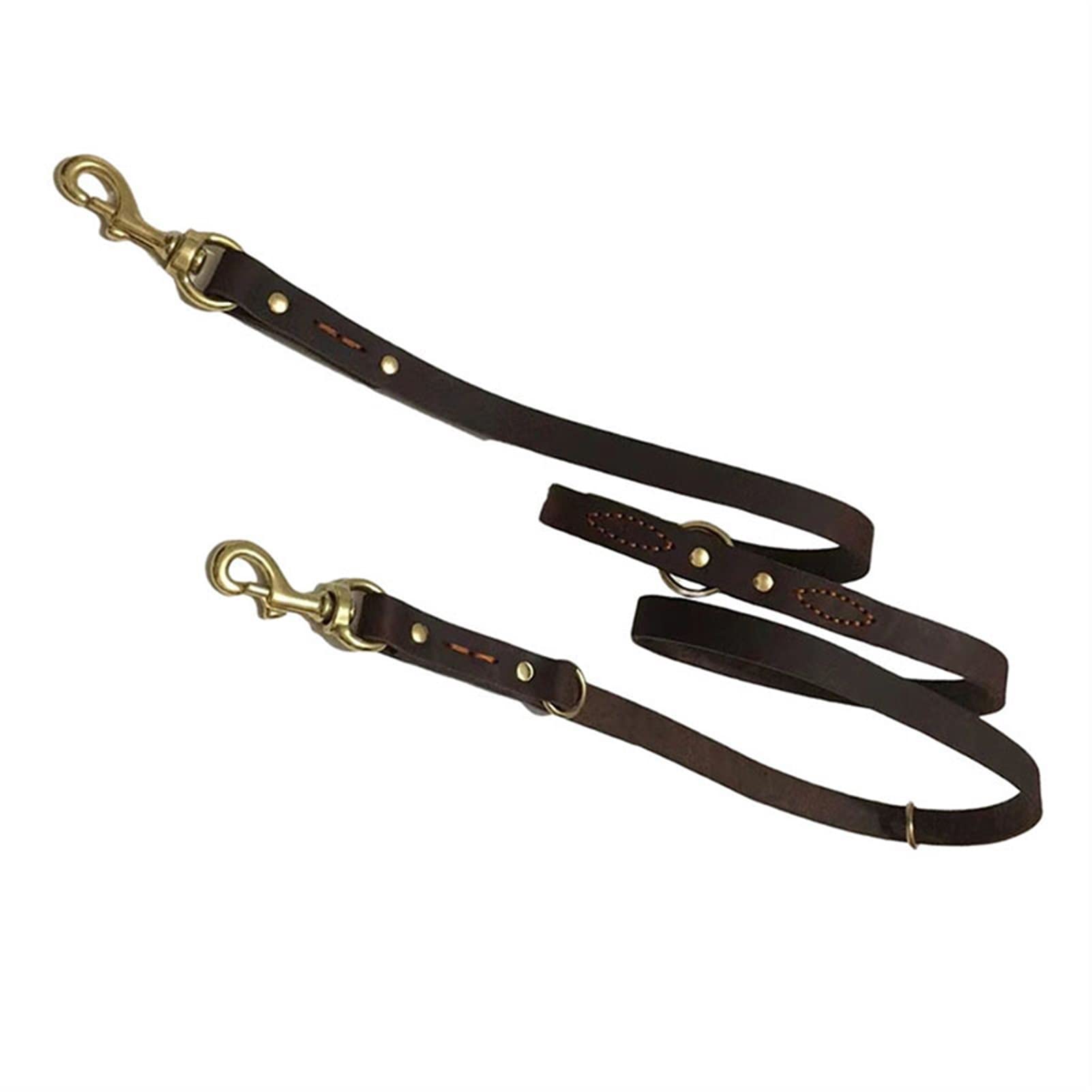 大型犬用カラー&リード Amazon.co.jp: 大型犬用リード リアルレザー ダブルリード P