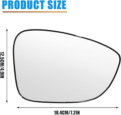 Miniatura 6 de LHCDQSKCW Compatible con Honda Accord 2018 2019 2020 2021 2022 lado izquierdo del conductor y lado derecho del pasajero reemplazo de vidrio, par de