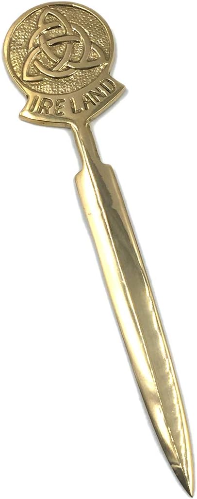 Liffey Artefacts Brass Letter Opener - Celtic Knot