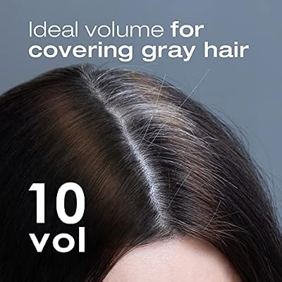 NK Oxy Active Developer Peroxide Cream with Castor Oil | Stabilizing Oxidizing Cream for Professional Hair Coloring | 480 ml -16 oz (10 VOL)