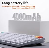 nuphy Air100 V3 kabellose mechanische Tastatur mit niedrigem Profil – Ansicht 5