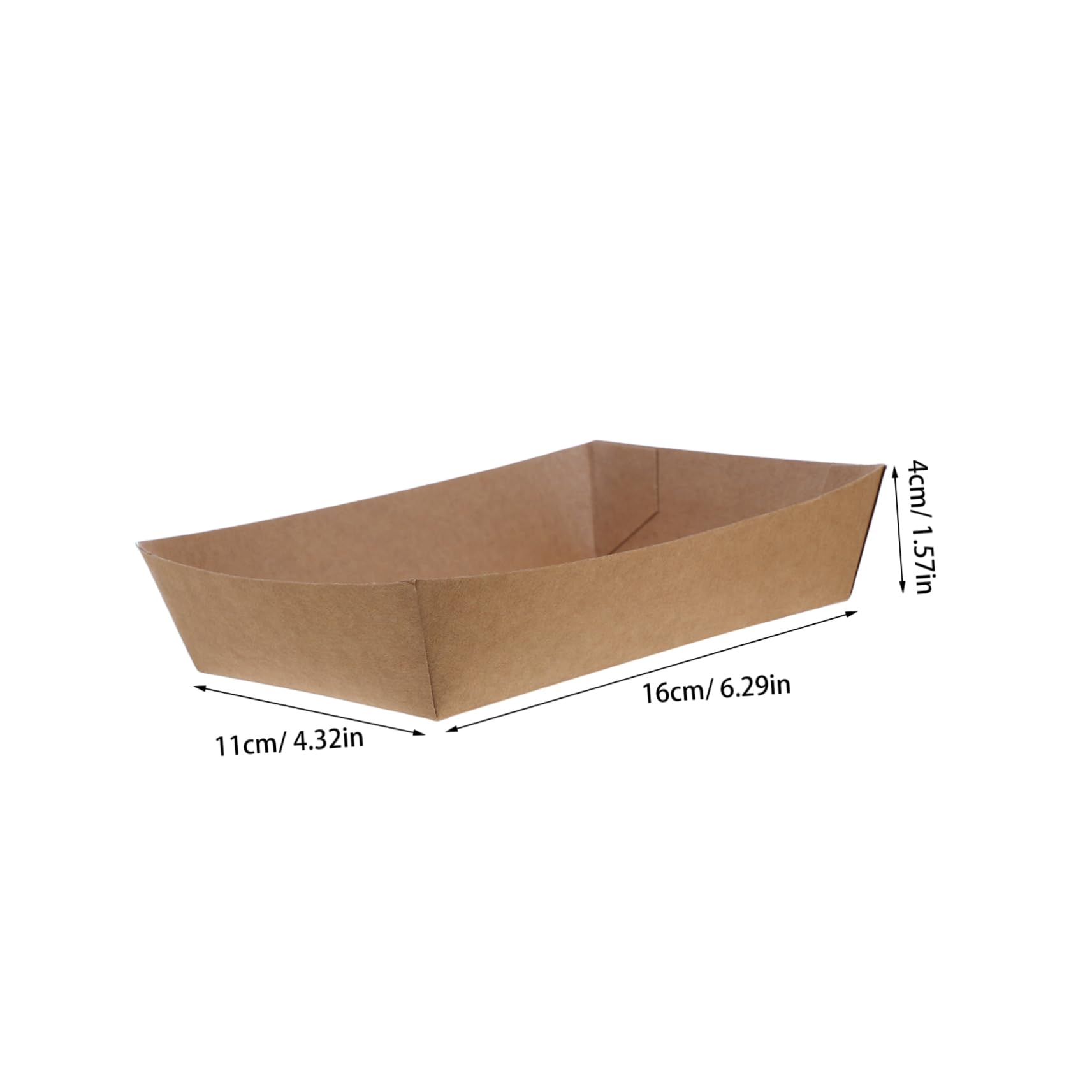 PRETYZOOM 50pcs Boxes Packing Box Food Packaging Boxes Snack Boxes for Parties Cookie Containers Cookies Container Chocolate Packaging Take Out Boxes Sandwich Boxes Snack Tray Khaki Paper