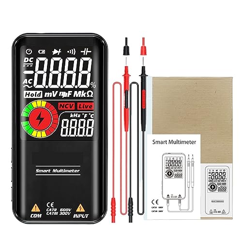 Multímetro digital AC DC voltímetro con medidor de capacitancia y óhmetro USB