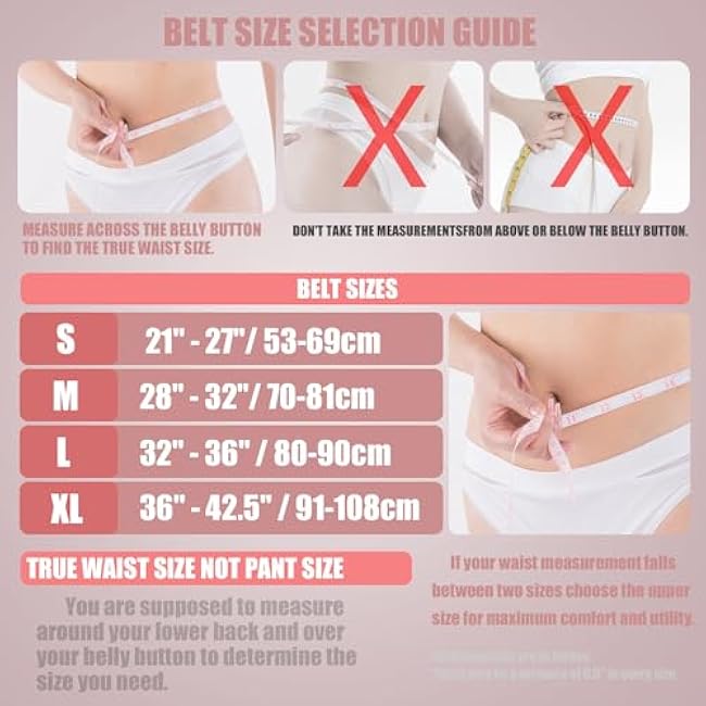 Jaffick Weight Lifting Belt For Ladies Leather Gym Belts Lower Waist Back Support For Women Men Fitness Squat Deadlift Heavy Duty Cross Training Gym Powerlifting Workout