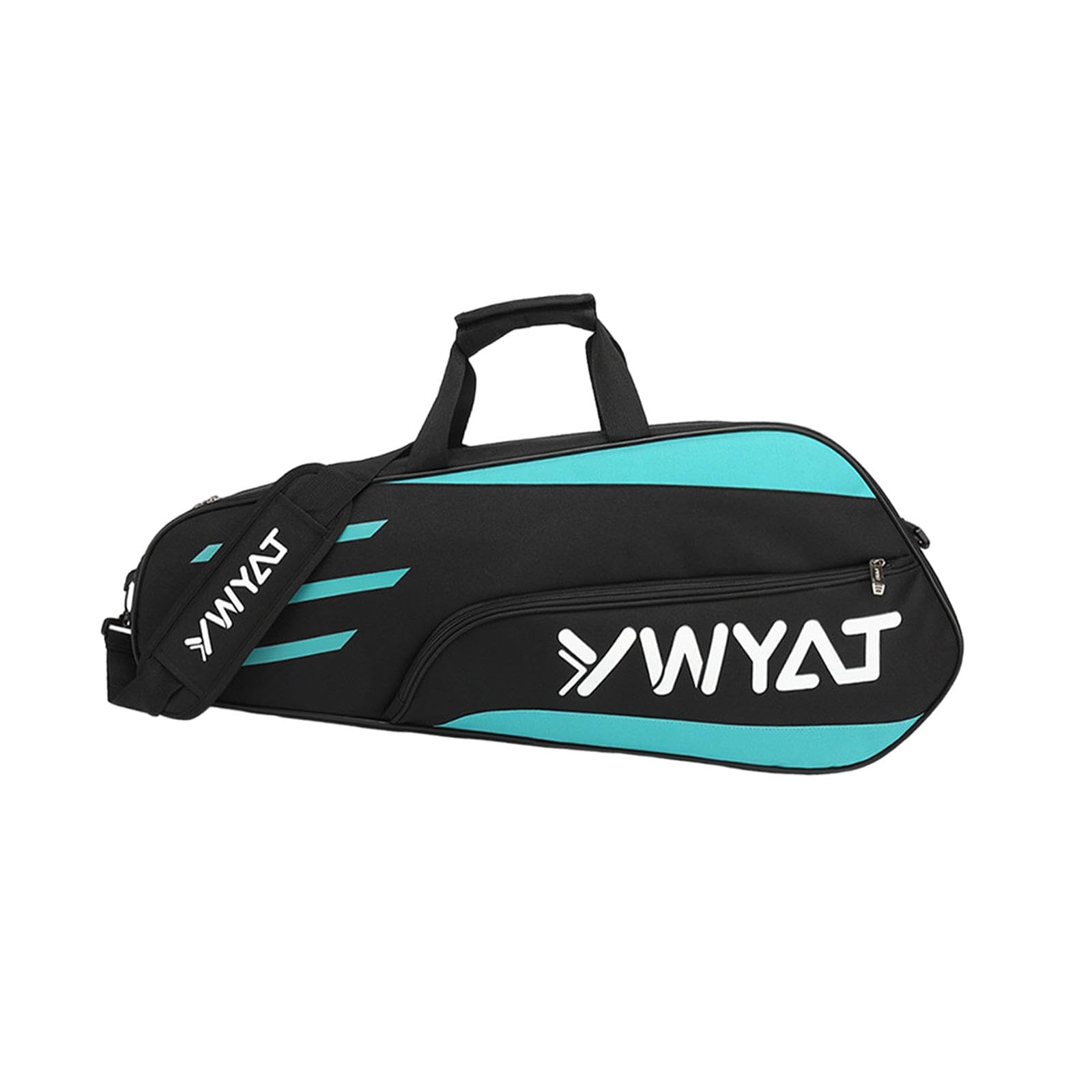 LOOM TREE® Badminton Racquet Bag Outdoor Sport Bag Zipper Closure Racket Carrying Bag Black Blue | 1 Badminton Racket Bag-image-42