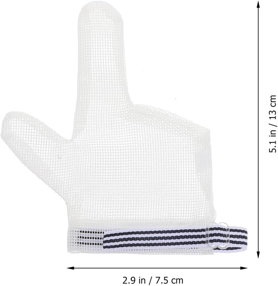 Vaguelly 1pair Double Finger Sucking Gloves for Boy Girl Prevent Thumb Sucking Gentle Protection for Boy Girl Comfortable Design for Newborns