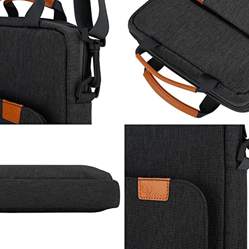 E-Tree 13 Inch Laptop Sleeve With Shoulder Strap And Handle,Computer Bag Carrying Case For 13.3 Apple Macbook Ipad,Chromebook thumb #2