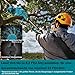 4-in-1 8 Zoll Mini Kettensäge & Akku Elektro Gartenschere für Makita-Akkus mit Teleskopstange & 30 mm Akku Astschere, Akku hochentaster mit 2 x 3.0Ah Batterien & Bürstenloser, Arbeitsreichweite 4M