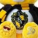 Harry Potter x Care Bears - 8 Inch Plush - Soft, Huggable Plushie, Stuffed Animal for Girls and Boys, Ages 4+, Hufflepuff House Funshine Bear