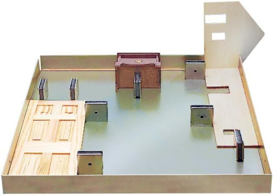 Magnetic Gluing Jig, 10-1/4 Inch Square, quickly and easily glue tight seamed 90 degree and other angles using The 8 customer designed magnets to secure fit