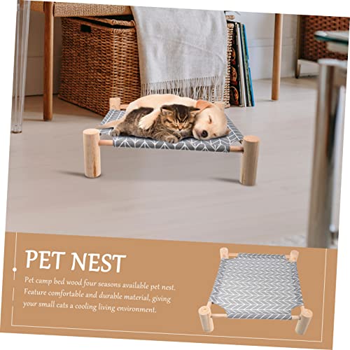 Lit surélevé pour chat lavable et résistant à l'usure - 8