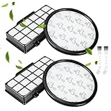 Kit de 2 ZR006001 Filtro de Repuesto para Rowenta X-Trem Power Cyclonic/Silence Force Cyclonic Aspirador Filtro HEPA y Filtro Espuma Accesorio de Filtro De Repuesto ZR006001
