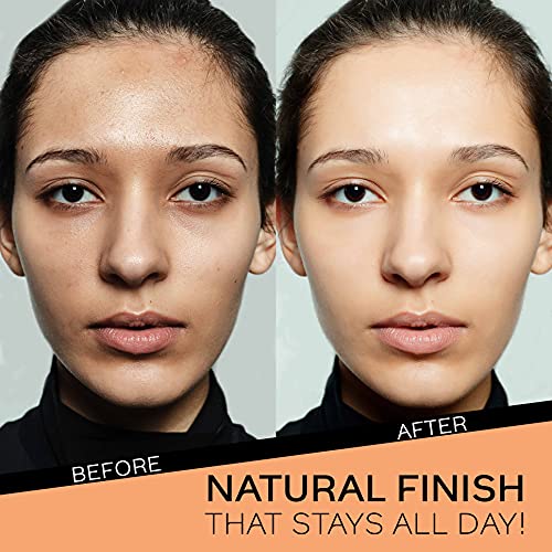 Image of FACESCANADA Ultime Pro Second Skin Foundation - Natural 02, 15ml | Lightweight Anti-Ageing Serum Foundation | 3X Lighter | Natural Matte Finish | Medium To High Coverage | SPF 15 | Non-Oily