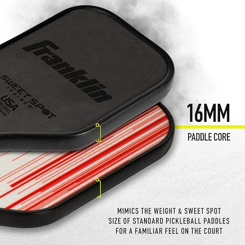 Franklin Sports Sweet Spot Training Pickleball Paddle - 16mm T700 Carbon - image 3