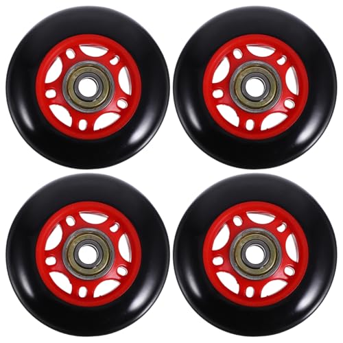 ARTSEWPLY 4pcs Universal Roller Wheel 2.59in Treadmill Accessories