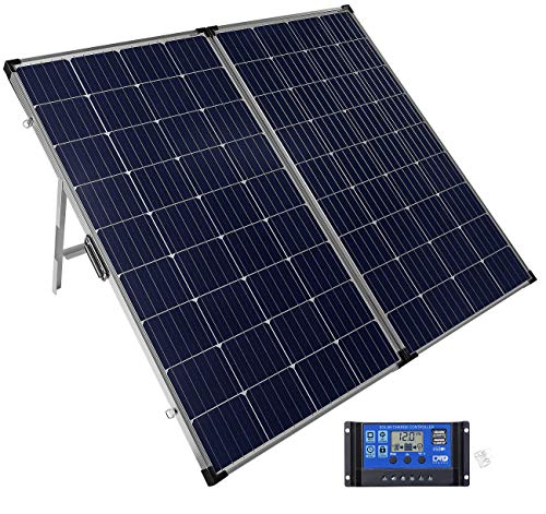 Preisvergleich Produktbild reVolt Photovoltaik: Mobiles 260-Watt-Solarpanel mit monokristallinen Zellen und Laderegler (Solarpanel tragbar)