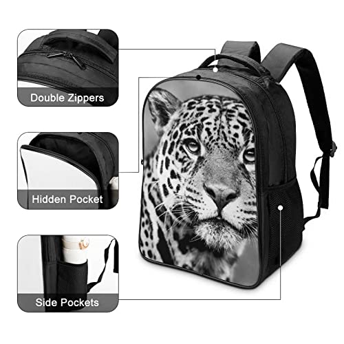 Sac à dos scolaire léopard ergonomique contre le mal de dos