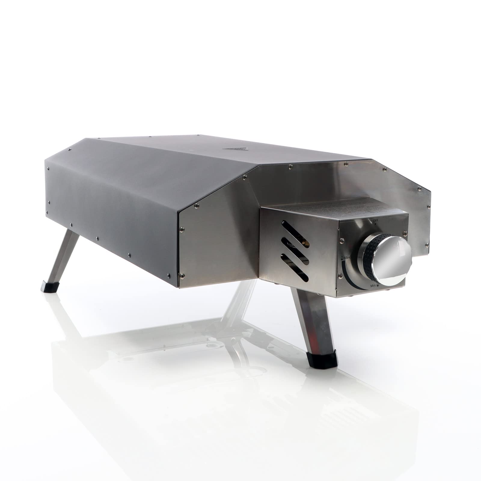 Horno de pizza a gas con piedra para pizzas de 330x330mm portátil para el jardín y exteriores cocina
