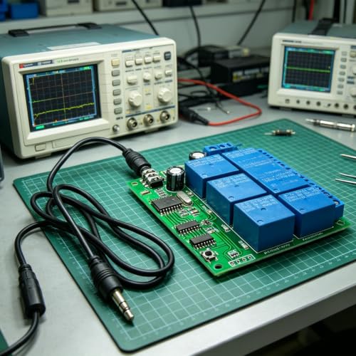 Módulo de relés DTMF de 4 vías con aislamiento para control remoto de luz 2