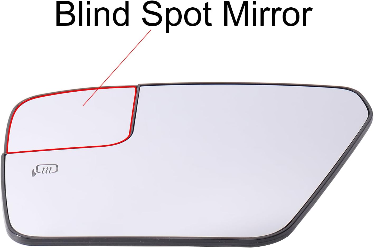 Driver Side Mirror for Ford F150 2021-2025 Heated Left Side Mirror Glass Replacement