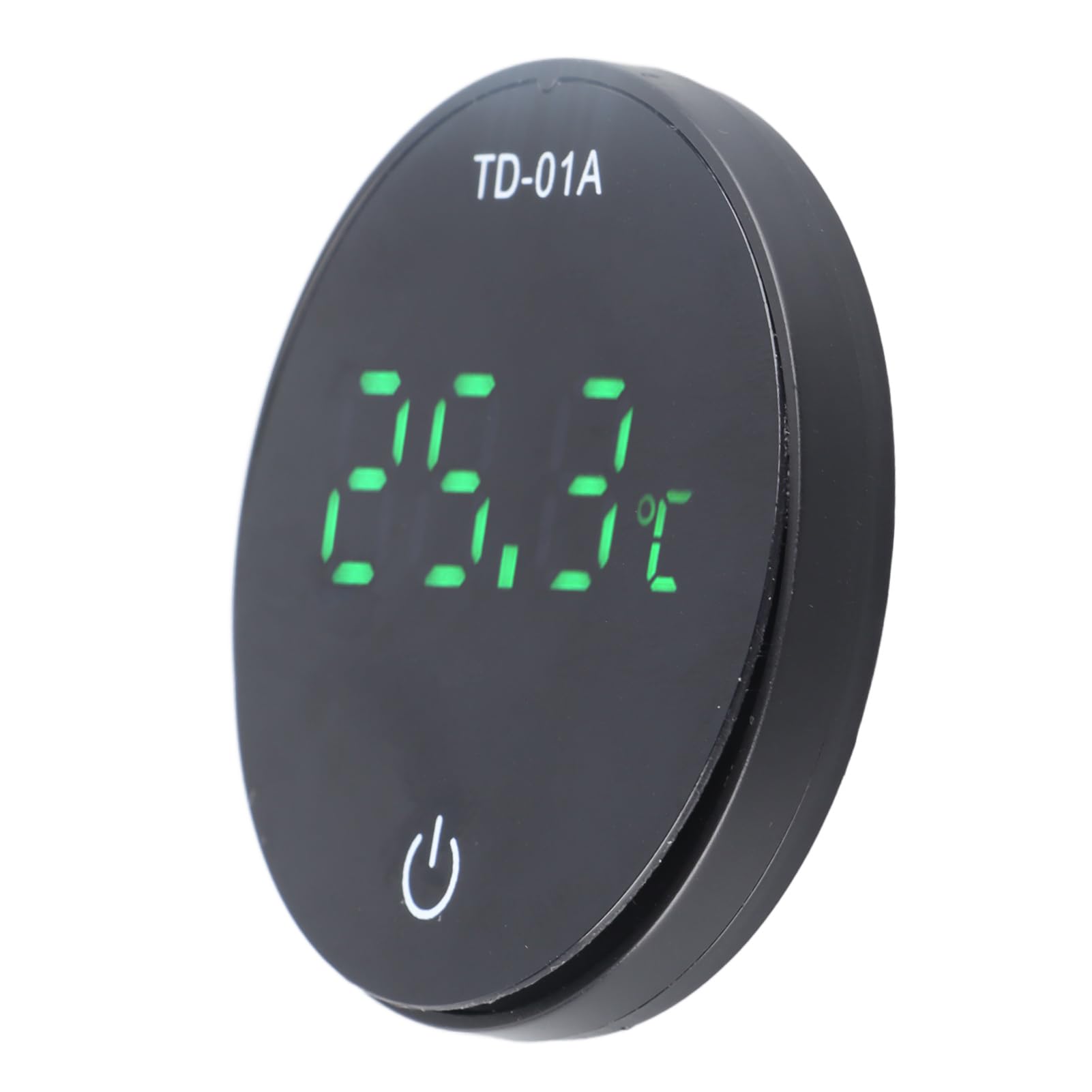 Aquarium Digital Thermometer Accurate LED Display USB Rechargeable Fish Tank Thermometer with Back Adhesive Professional Accessories for Use