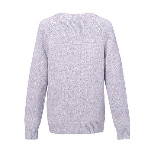 Richie House Girls' Pullover Sweater with Owl Artwork Size 3-10 RH19522