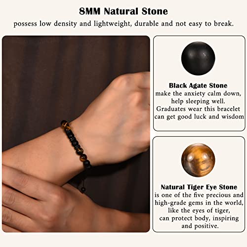 Efvisd Class Of 2023 Graduation Gifts For Him Teen Boys Mens Son Grandson Godson Nephew Brother Boyfriend, Graudation Bracelets Gifts For Master Degree College Phd High School #TOP2