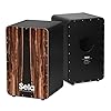 Sela SE 089 Casela Dark Nut Snare Cajon with Hard Splash Playing Surface/Pre-Assembled, Black #2