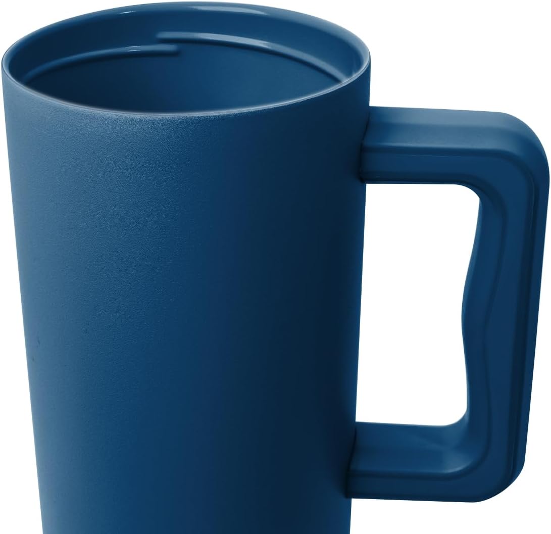 Simple Modern 40oz Leak-Proof Ceramic Lined Tumbler with Handle | Blue image 2