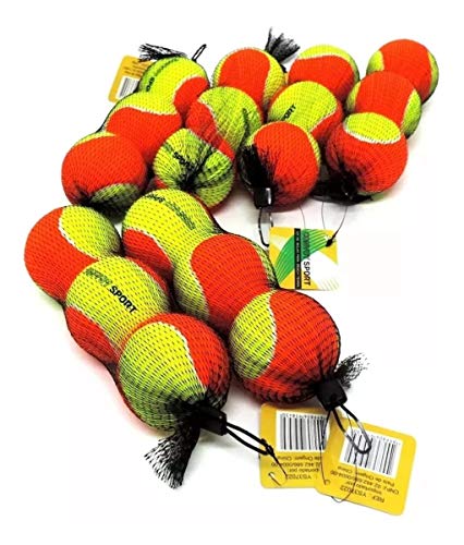 30 Bolas Bolinhas De Tênis Para Cachorro Lazer Brincadeiras