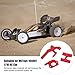Rc Stand, RC Motor Mount Base Practical Easy to Install RC Motor Mount Greater Stability for 104001 1/10 RC Car (Red)