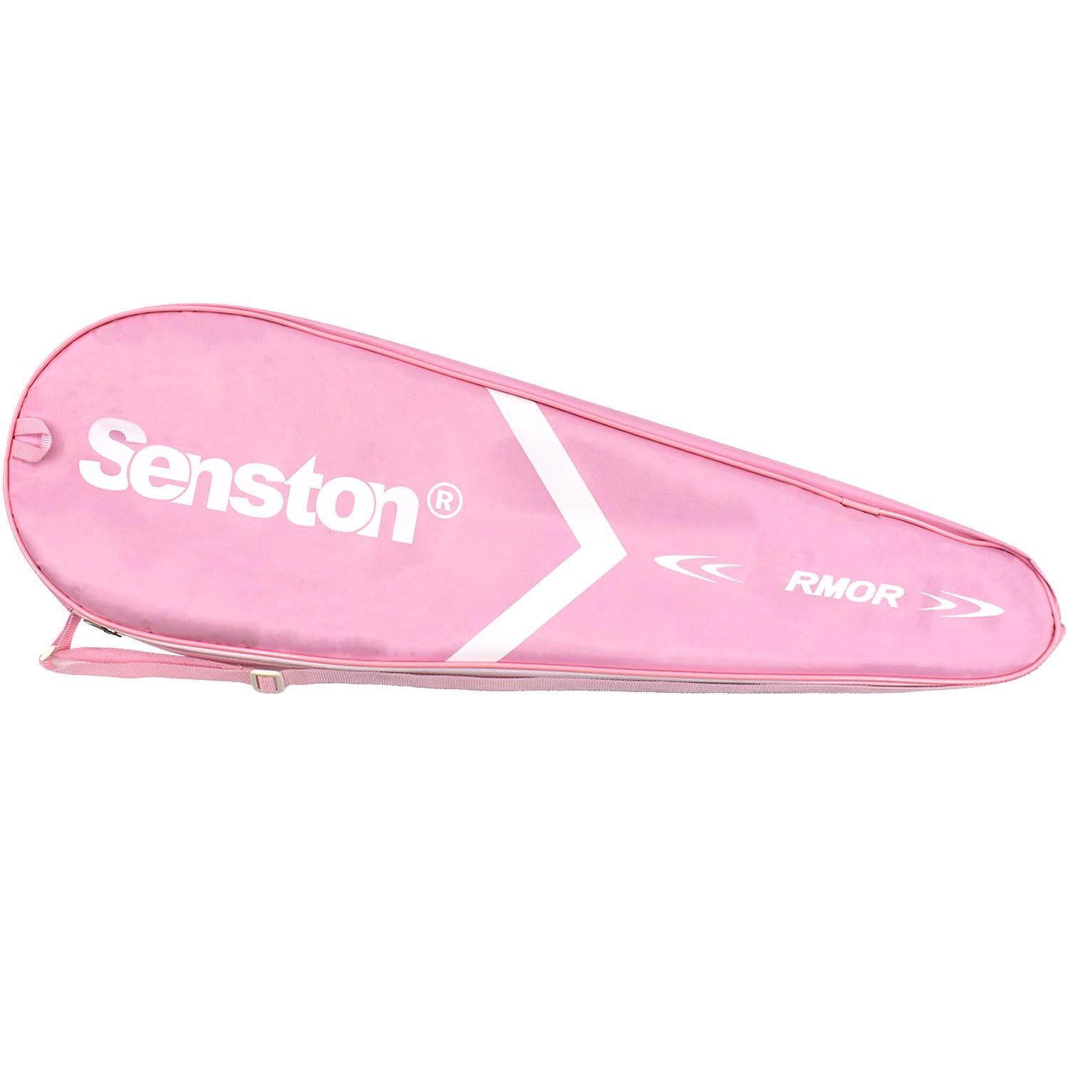 Senston Badminton Racket Cover Pink Color Badminton Racket Bag with Adjustable Shoulder Strap