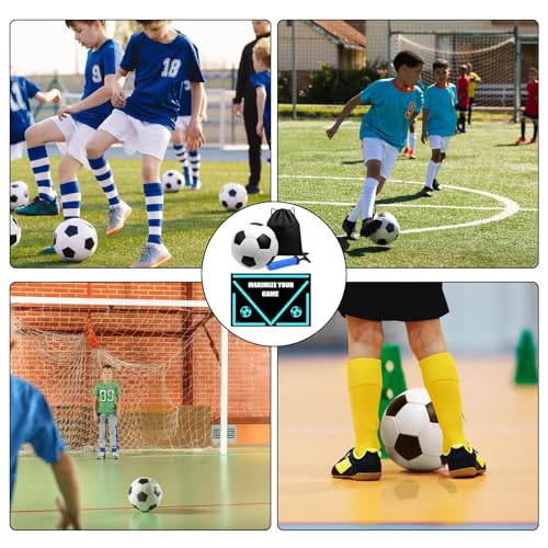 Estera de entrenamiento de fútbol para mejorar el control de balón en casa 4