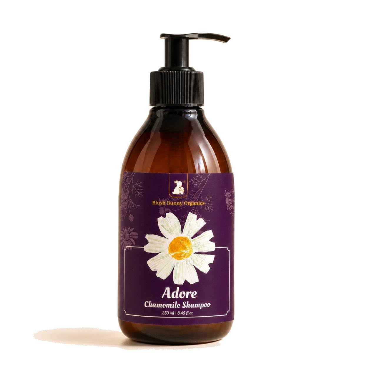 Blush Bunny Organics Adore Chamomile Shampoo with Pea Protein | Color Safe | Non Drying Hair Cleanser | SLS & Paraben Free-image-47