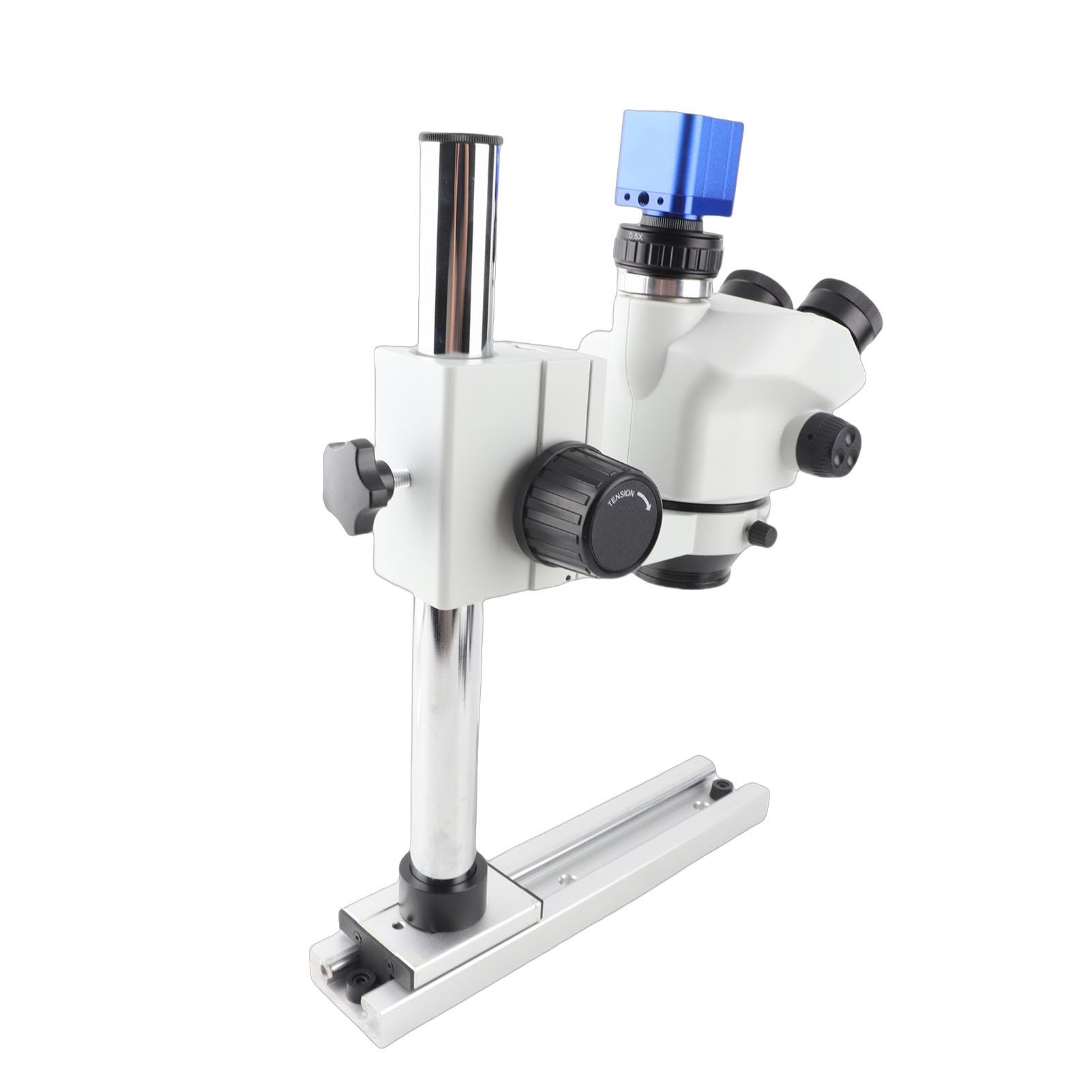 SEAFRONT Microscopio Stereo Trinoculare, Microscopio Zoom 7x-50x con