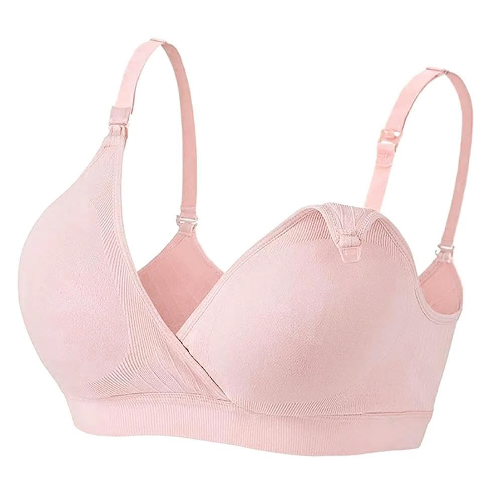 ZBDP Maternità Allattamento Apertura Frontale Fibbia Collegamento Croce Lingerie Reggiseno Allattamento Intimo Gravidanza Gravidanza