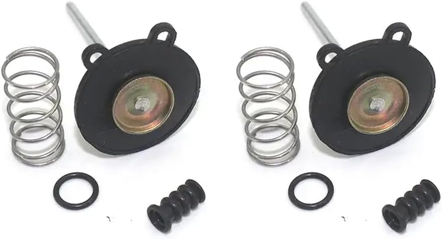 Compatible With CB1000C CB1100F CX650C GL650 GL650I CB1000 CB 1000 CB1100 F C Motorcycle Models Accelerator Pump Diaphragm Carburetor Carb Rebuild Repair Aftermarket Replacement .(2pcs)