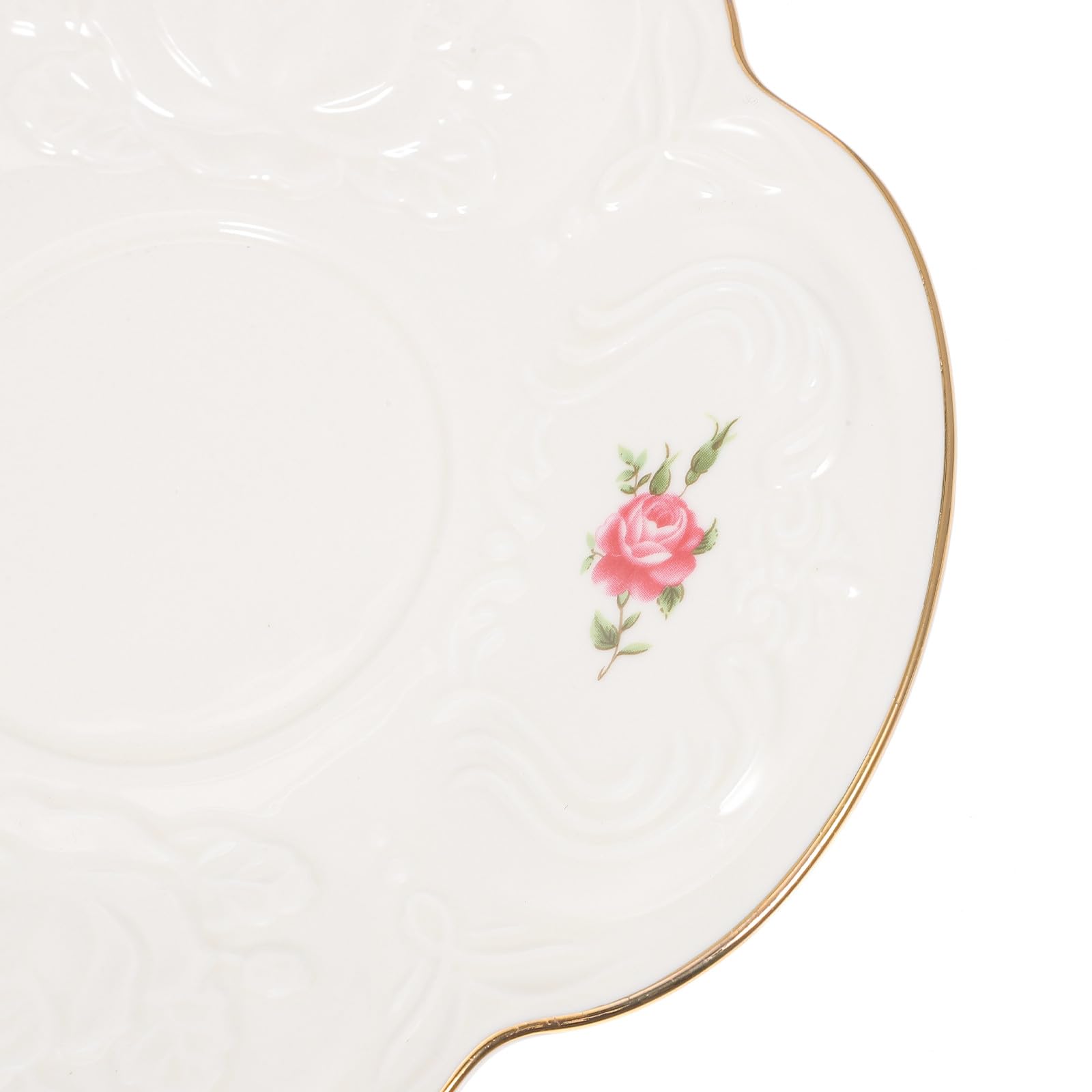 Beavorty Taza de Té con Platillo de Cerámica, 1 Juego Decorativo | Diseño Ergonómico, para Hotel y Oficina, Sirve Agua y Chocolate Caliente, Estilo Europeo