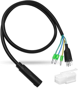9 Pin Hub Motor Convert Extension Cable, Waterproof Connector 36V 48V 72V Electric Bike Cable, 60 CM Ebike Power Cable for Electric Bicycle Modification Project