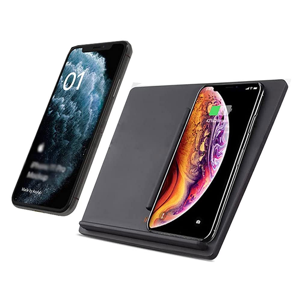 Almohadilla De Cargador De Coche InaláMbrico Para Tesla Model 3/S/X/Y, USB Panel De Accesorios De Consola Central TeléFono InaláMbrico RáPida Smart carga InduccióN Pad