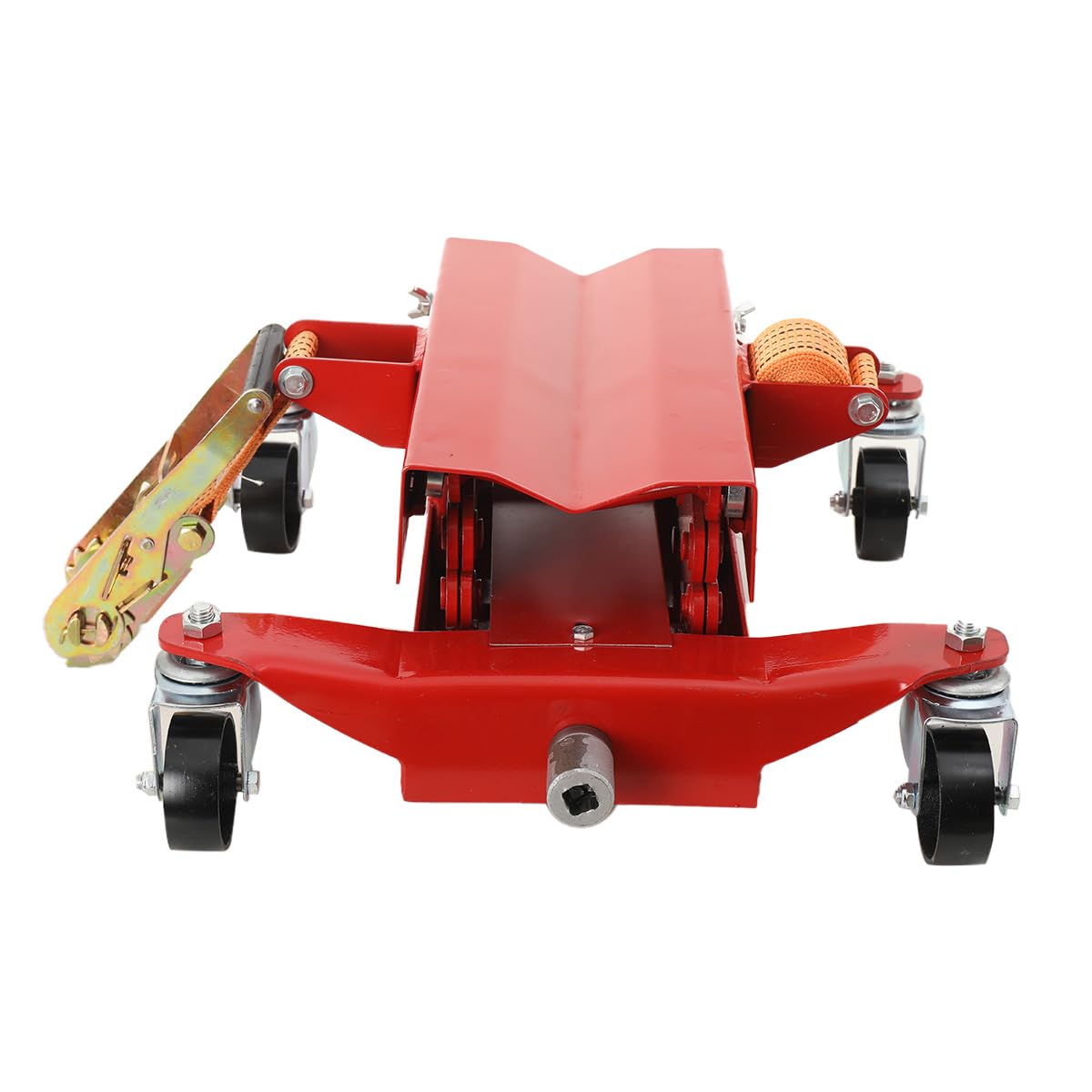 Sollevatore Idraulico A Forbice 200 Kg Altezza Regolabile 185-590 Mm Acciaio Antiruggine