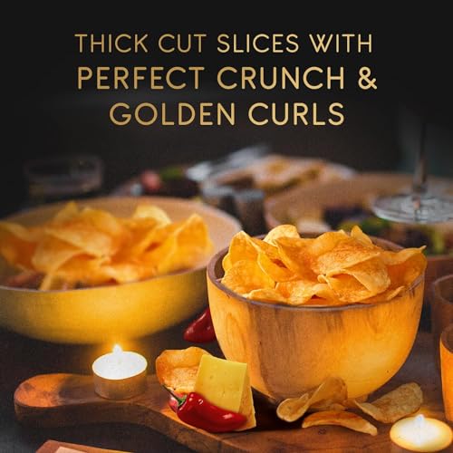 GB Lay's Gourmet Vintage Cheese & Paprika Indian Chips, Kettle Chips, 3 Pack | 55g (total 165g) - Thumbnail 3